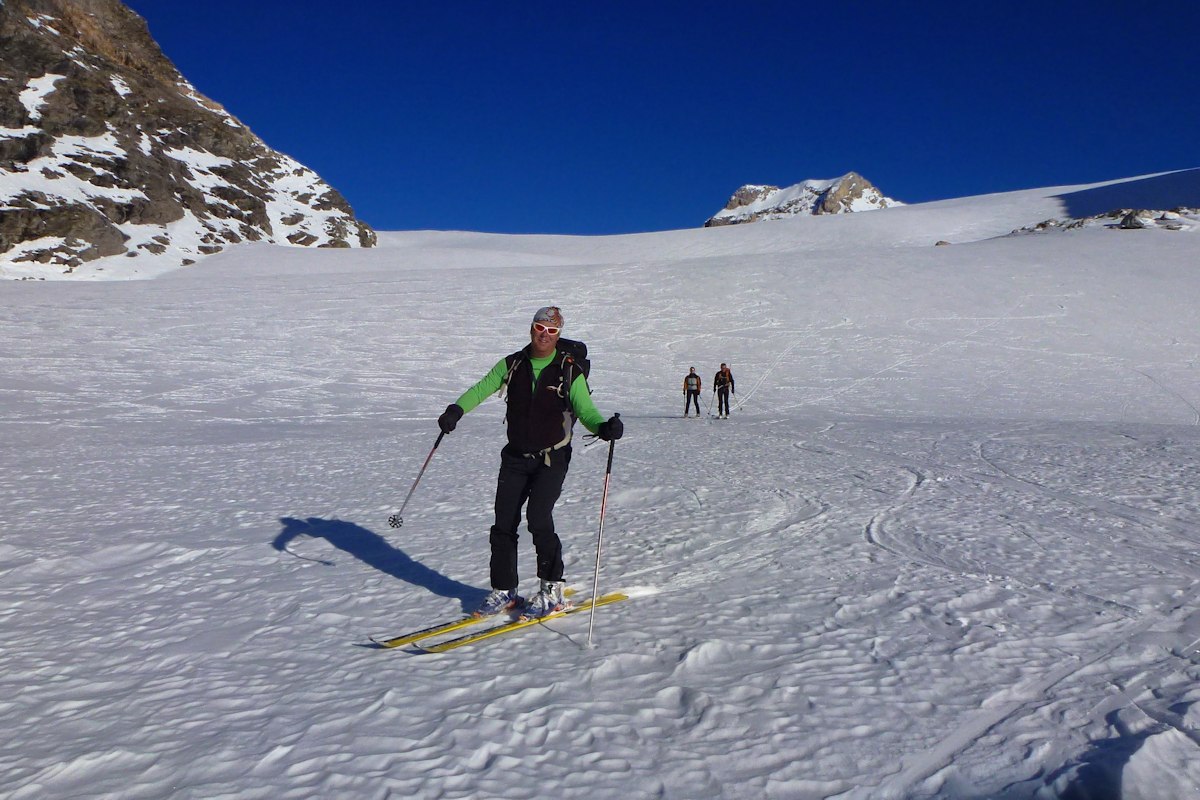 #1 Glacier de Rhême-Golette : Nous arrivons au bas de la partie glaciaire. Glacier de Rhême-Golette : Nous arrivons au bas de la partie glaciaire.
