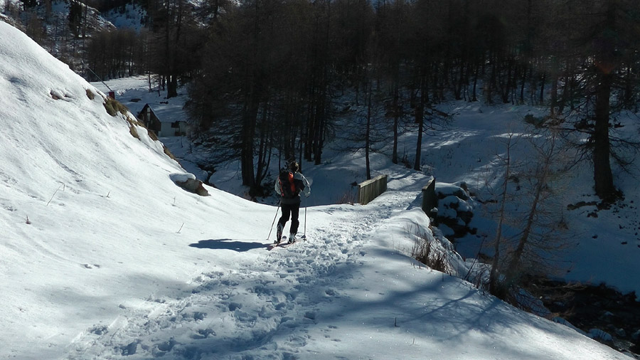 #1 Bon enneigement dans la montée Bon enneigement dans la montée