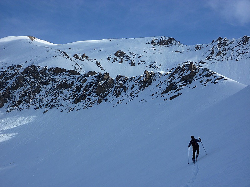 #1 tete du crachet : neige croutée vers 2600 m tete du crachet : neige croutée vers 2600 m