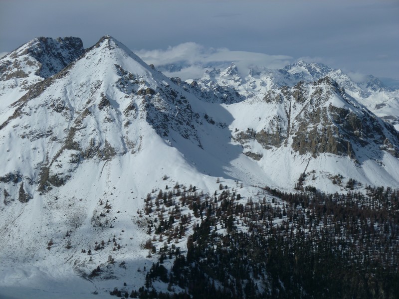 #4 Le Grand Peygu : sur fond d Le Grand Peygu : sur fond d'Ecrins accrochés