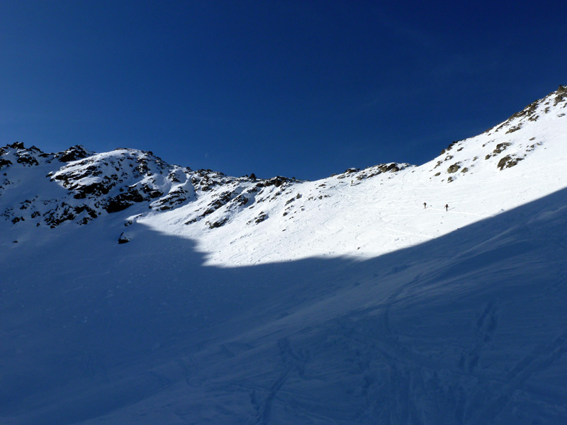 #1 Le col : Le col de Laurichard se montre .. Le col : Le col de Laurichard se montre ..