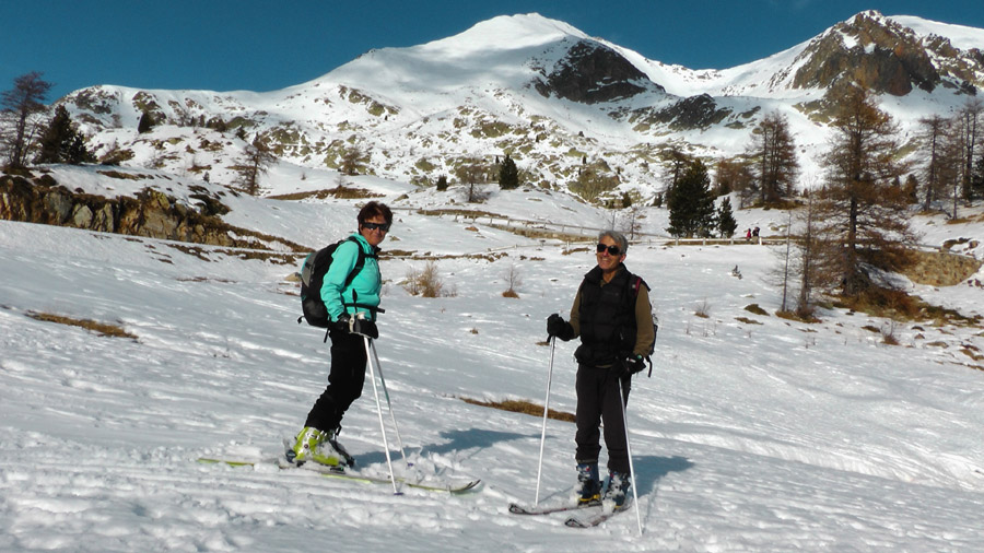 #20 sur la piste de la Lombarde : Le belle face SW du jour sur la piste de la Lombarde : Le belle face SW du jour