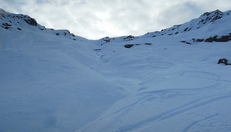 #3 descente 2 : vue sur les traces de descente descente 2 : vue sur les traces de descente