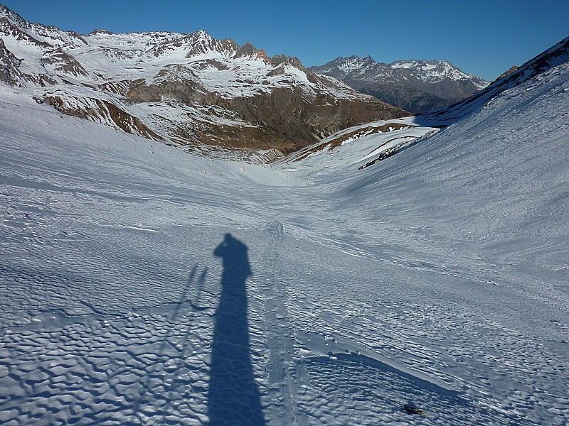 #1 Sous le col de la Roue : Neige dure Sous le col de la Roue : Neige dure