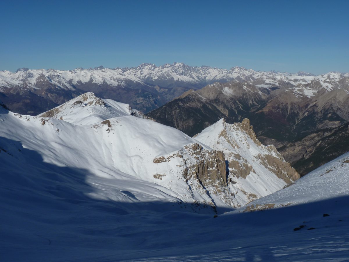 #1 La combe vu du haut : Belle descente en vu La combe vu du haut : Belle descente en vu