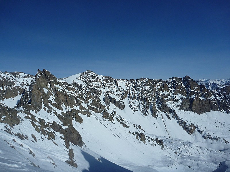 #6 breche du vallon de la route : pic est de combeynot versant S breche du vallon de la route : pic est de combeynot versant S
