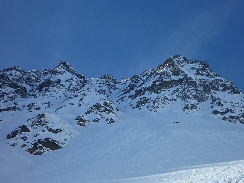 #2 breche du vallon de la route : crête des combeynot breche du vallon de la route : crête des combeynot