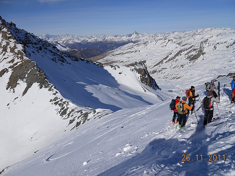 #2 Petite Tête Noire 3039m : Au dessus du Col de la Noire. Petite Tête Noire 3039m : Au dessus du Col de la Noire.