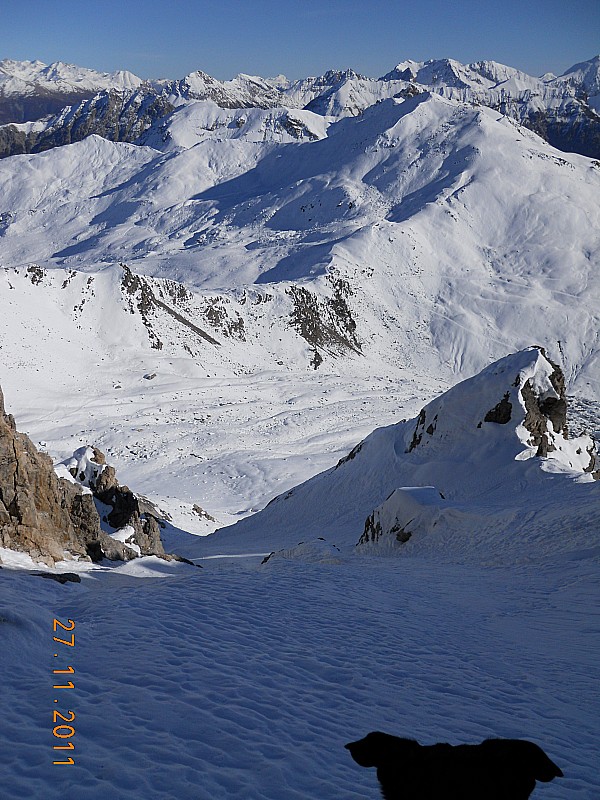 #5 Grand Aréa : Au départ du couloir Est. Grand Aréa : Au départ du couloir Est.
