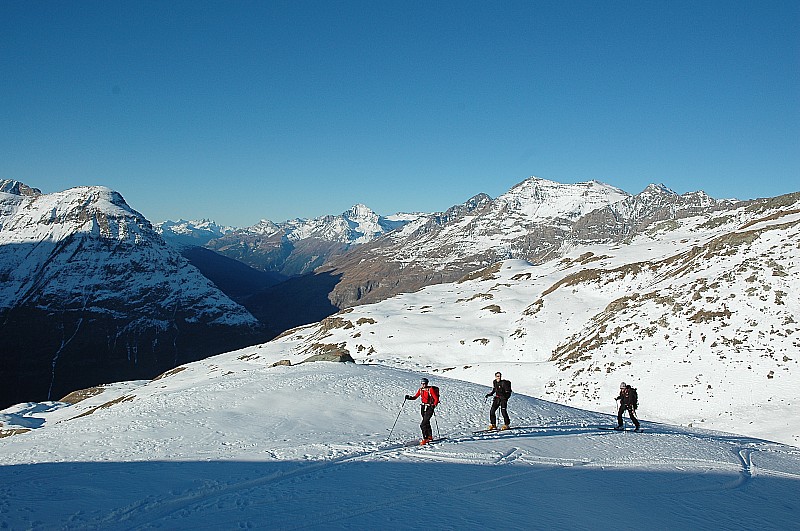#2 C C'est beau... : Au loin, la Dent Parrachée nous regarde !