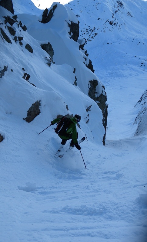 #1 Malinvern NW : séquence échauffement dans le versant N du pas du loup Malinvern NW : séquence échauffement dans le versant N du pas du loup