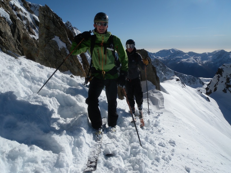 Malinvern NW : Le double "J" : jérôme et julien avec du matos freeride !