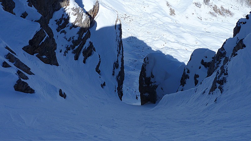 #4 Couloir nord : Bonne neige Couloir nord : Bonne neige