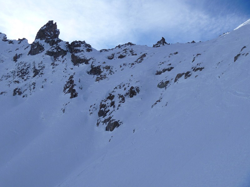 #7 arrivée au col, neige dure sur la fin arrivée au col, neige dure sur la fin