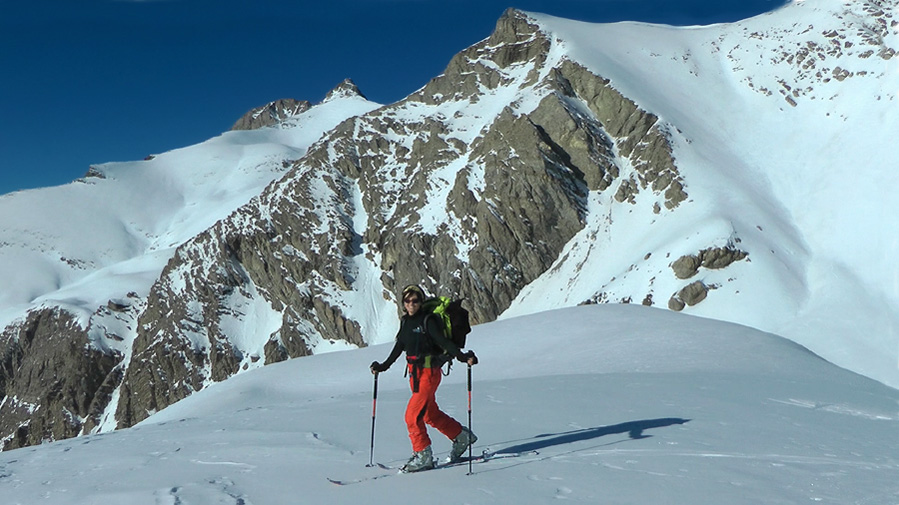 2650m : au dessus du col, on commence à voir le Mt Pelat !