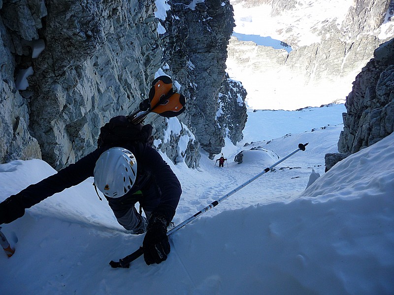 #3 Sommet du couloir : vue depuis la brêche Sommet du couloir : vue depuis la brêche