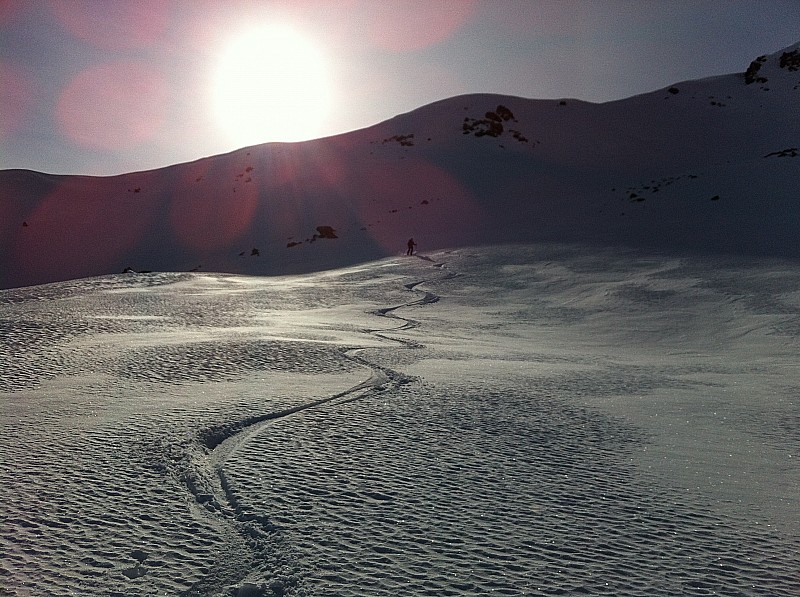 #4 Descente : Descente au-dessus des lacs Descente : Descente au-dessus des lacs