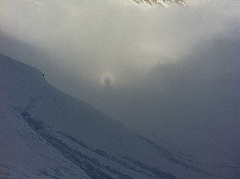#8 Spectre de Brocken : Spectre de Brocken avec "gloire" Spectre de Brocken : Spectre de Brocken avec "gloire"