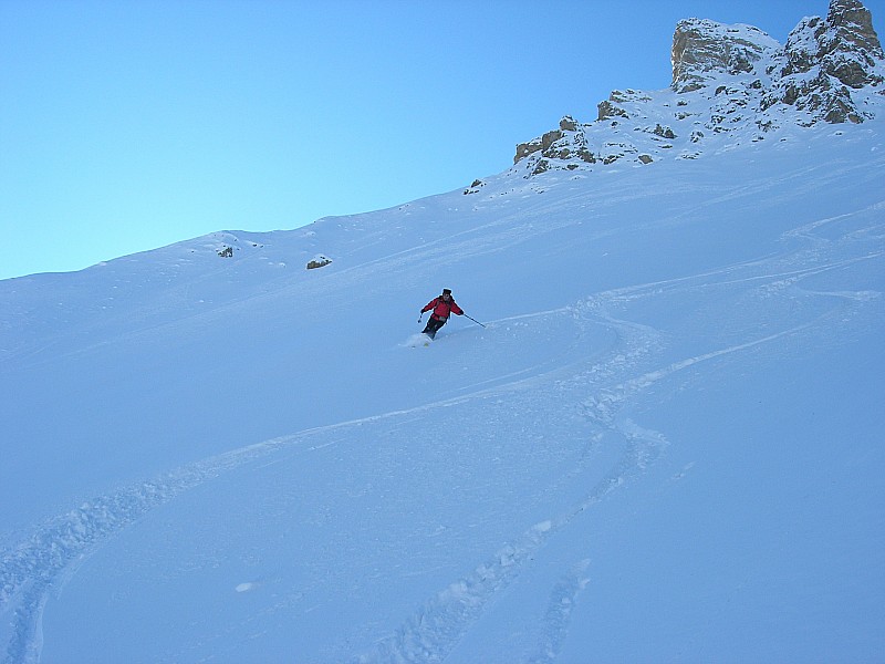 #5 arpelin : neige de rêve dans la pente N-E arpelin : neige de rêve dans la pente N-E