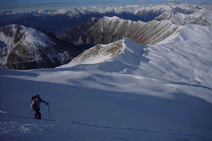 #6 En arrivant sur l En arrivant sur l'arête : En arrivant sur l'arête terminale.