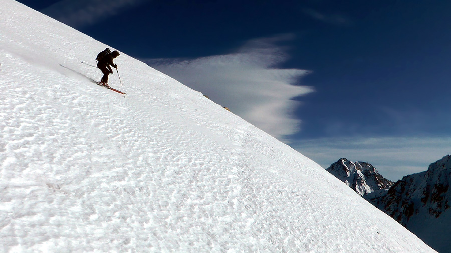 #21 2700m : Bonne descente en neige dure 2700m : Bonne descente en neige dure