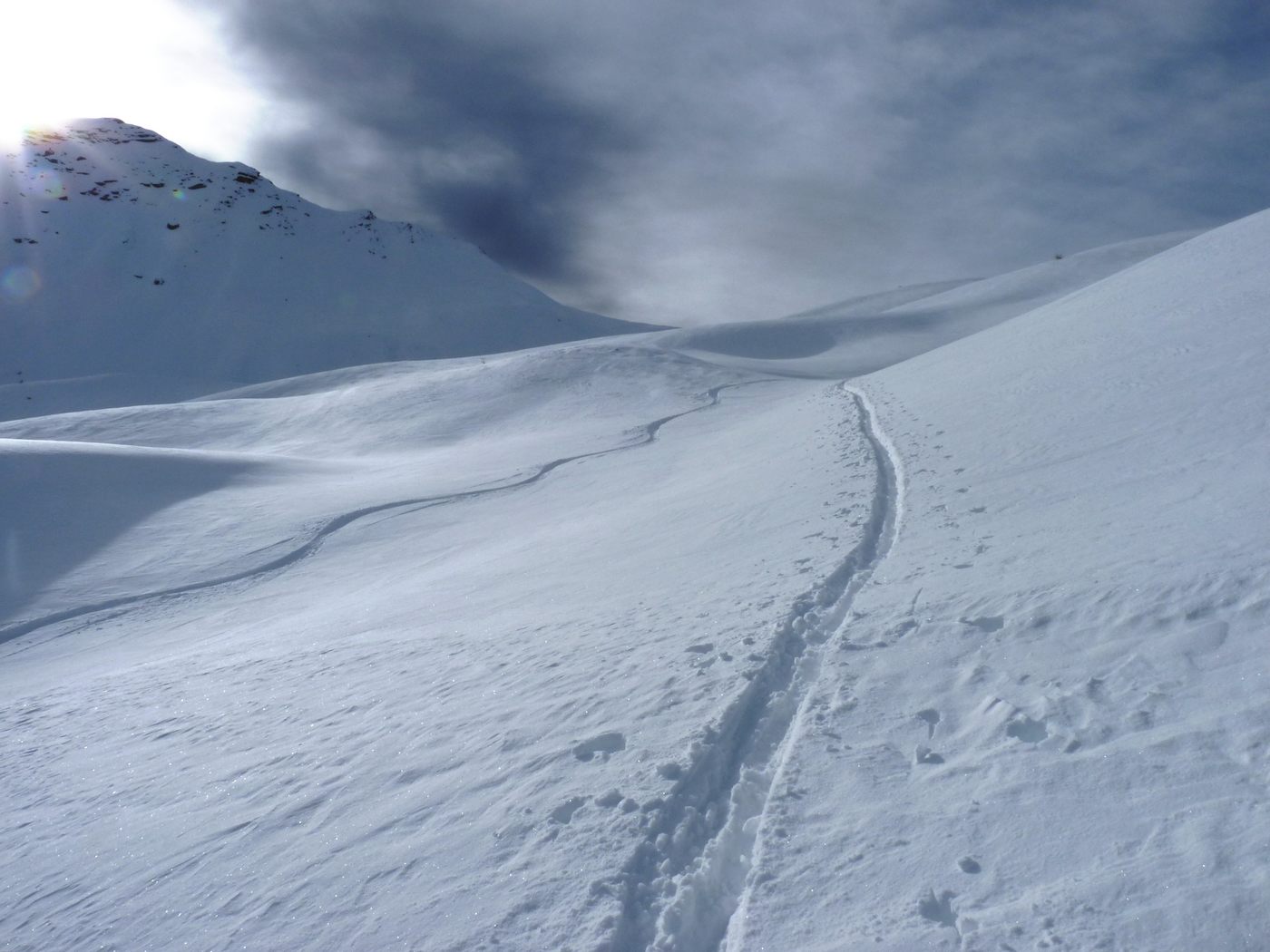 #5 Avec les skis cailloux : Pas beaucoup de glisse Avec les skis cailloux : Pas beaucoup de glisse