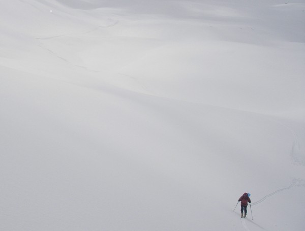 #3 Eclaircie : Une timide éclaircie au début de la remontée vers le col du Crachet Eclaircie : Une timide éclaircie au début de la remontée vers le col du Crachet