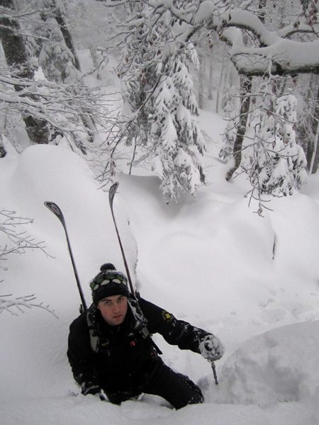 Rocher du Gouffre : Belle ambiance mais ca brasse un max