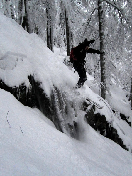 #4 Rocher du Gouffre : Flying Bat dans les petites barres des Roches de Morteville Rocher du Gouffre : Flying Bat dans les petites barres des Roches de Morteville
