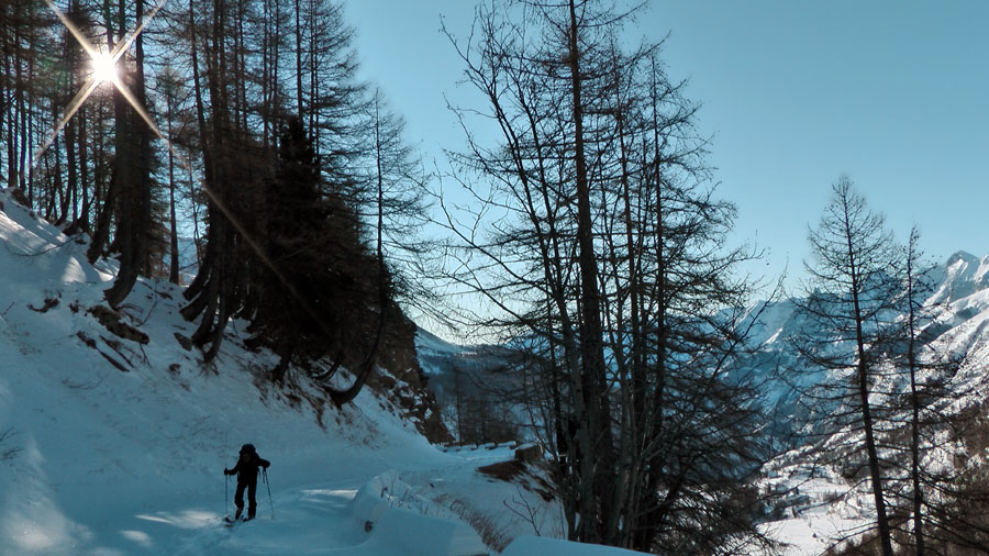 #7 2100m : Paysage hivernal enfin ! 2100m : Paysage hivernal enfin !