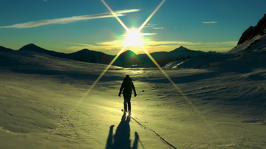 2350m : Fin d'une super journée de rando