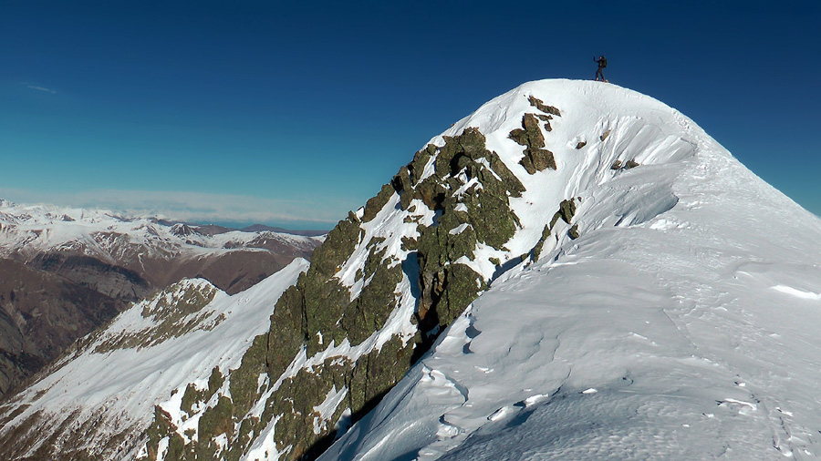 2739m : Patrick au Sommet