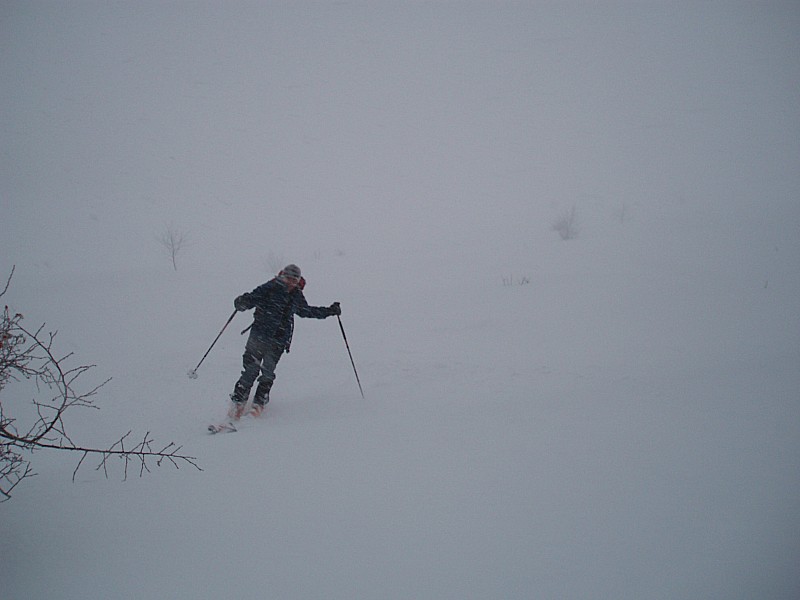 #6 Descente : Bon ski sous le col Descente : Bon ski sous le col
