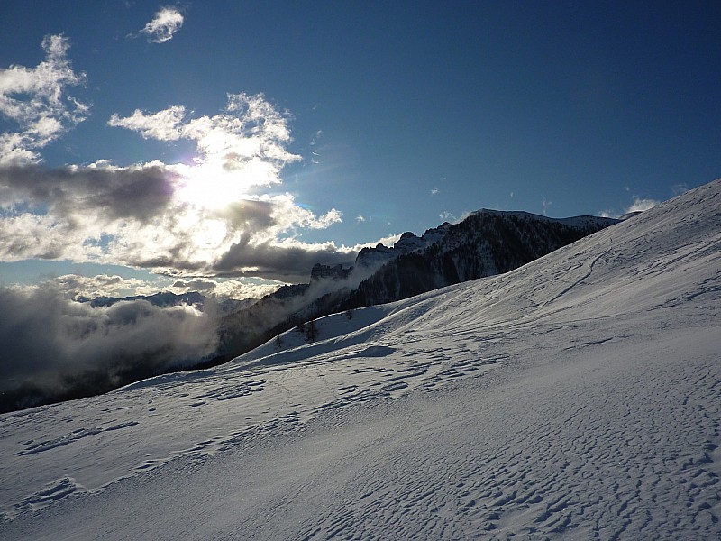 #2 sud est : aiguilles de chabrières au fond sud est : aiguilles de chabrières au fond