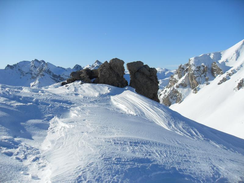 #6 clot la cime : en montant sur l clot la cime : en montant sur l'épaule ouest