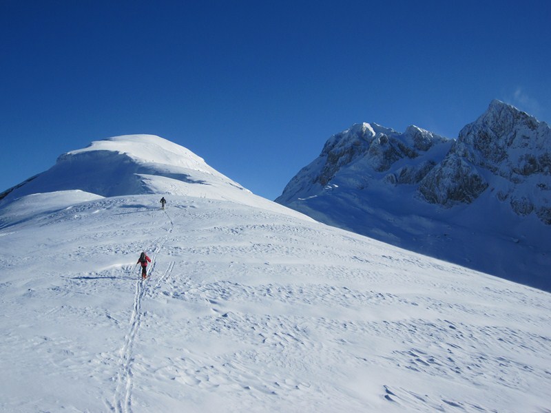 #5 L L'arête : Les conditions sont excellentes et l'enneigement parfait