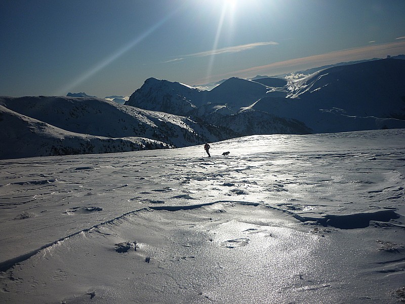 #5 crête de Brouffier : seul et au soleil crête de Brouffier : seul et au soleil