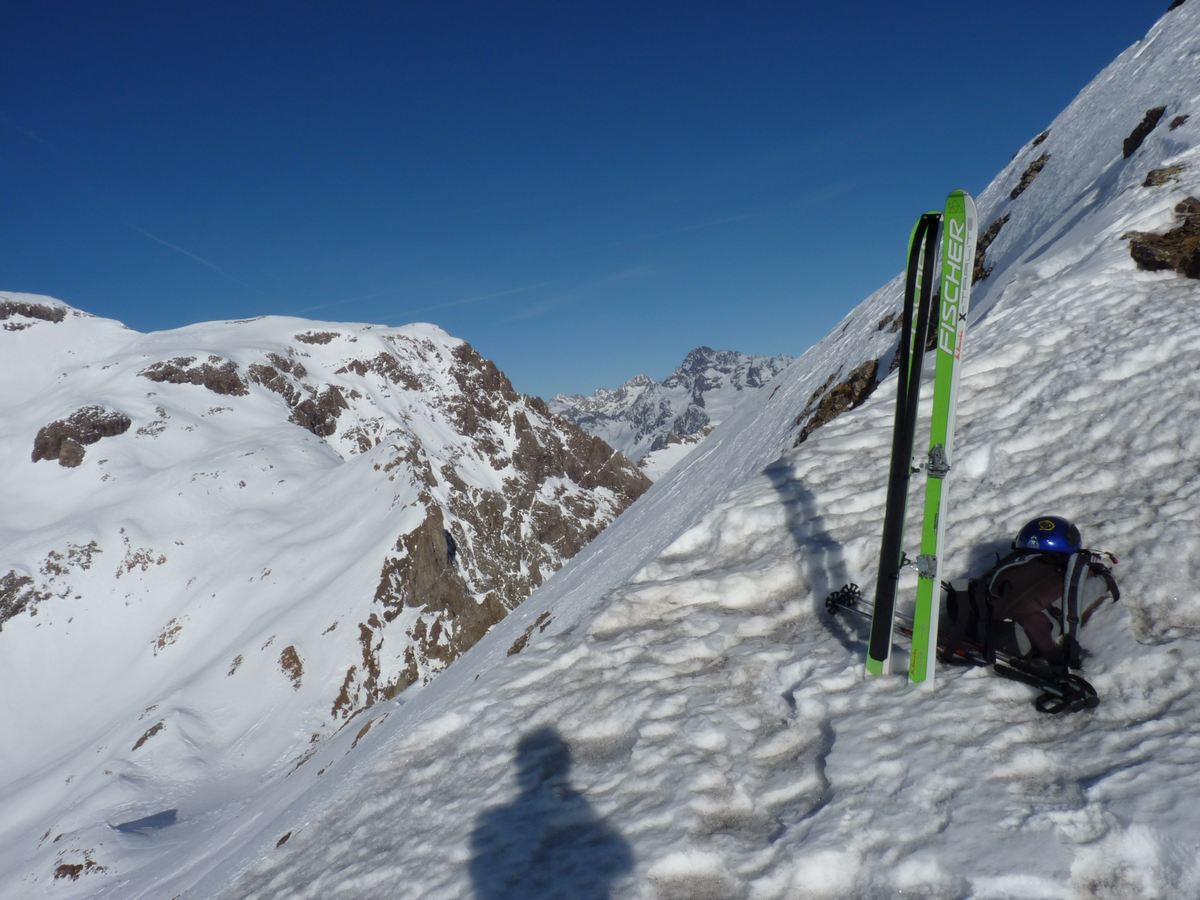 #7 Petite pose casse croute : Sous le sommet Petite pose casse croute : Sous le sommet