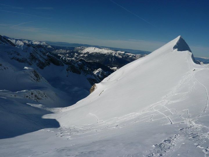 #1 Vue du sommet : Vue sur l Vue du sommet : Vue sur l'arête de Tardevant