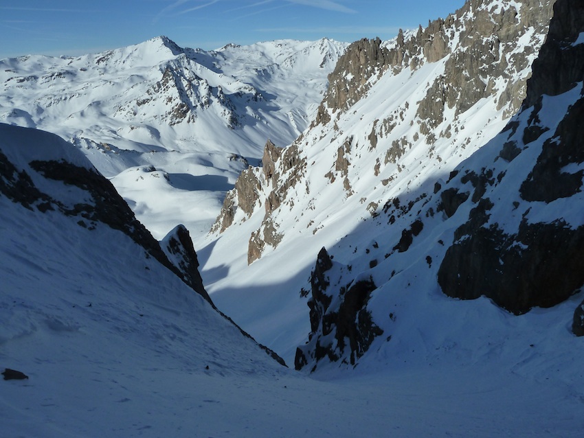 #4 A mi-descente : Belle perspective A mi-descente : Belle perspective