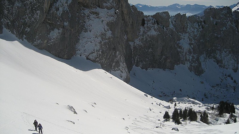 #2 cornafion : sous l cornafion : sous l'arête Sud du Cornafion
