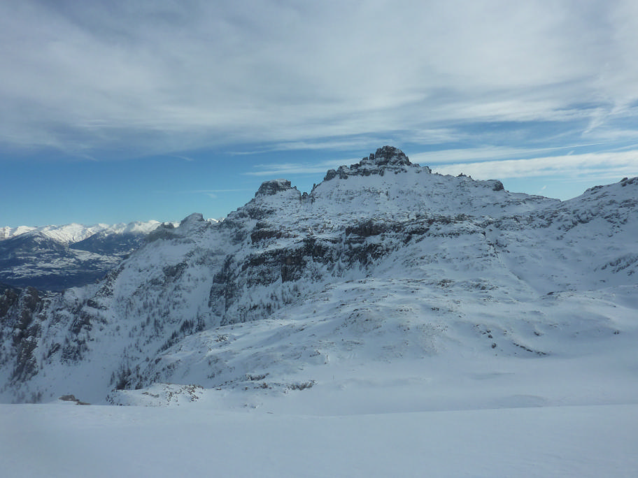 #8 De l De l'aréte en allant à la fourche, vue sur les aiguilles