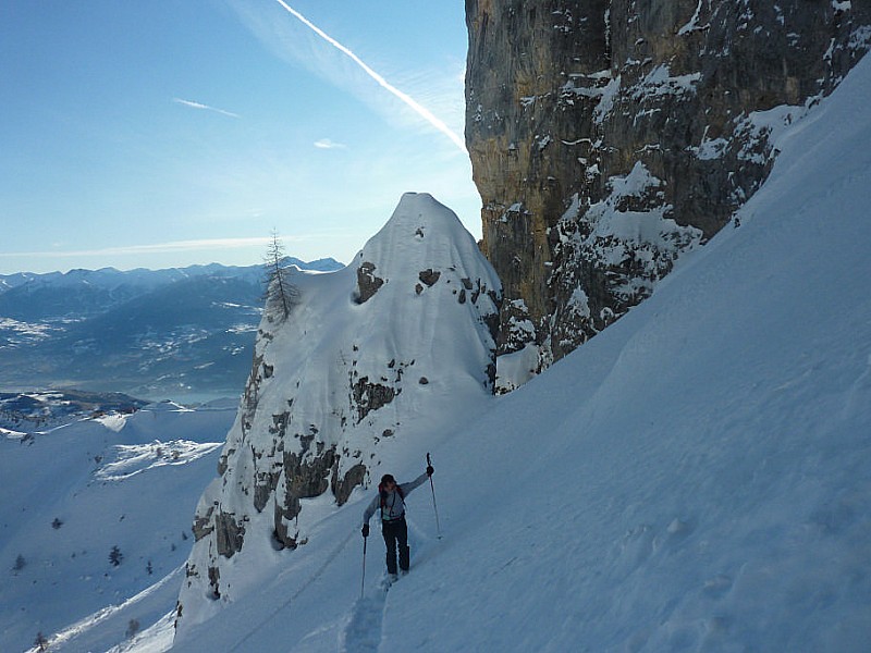 #2 La montée du couloir NE La montée du couloir NE