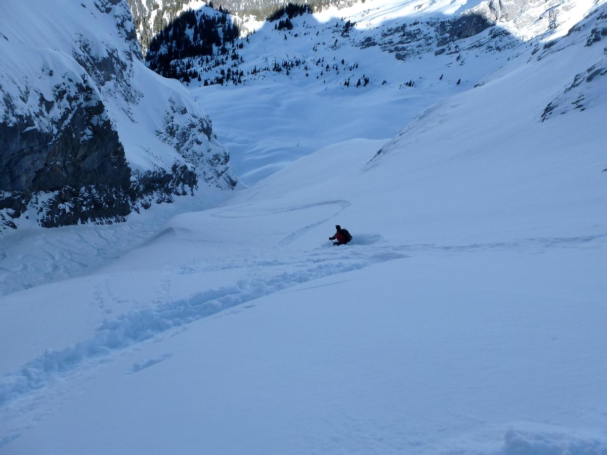 #9 Tchadar : Tchadar rive droite du couloir nord ... une petite trace et que du bonheur Tchadar : Tchadar rive droite du couloir nord ... une petite trace et que du bonheur