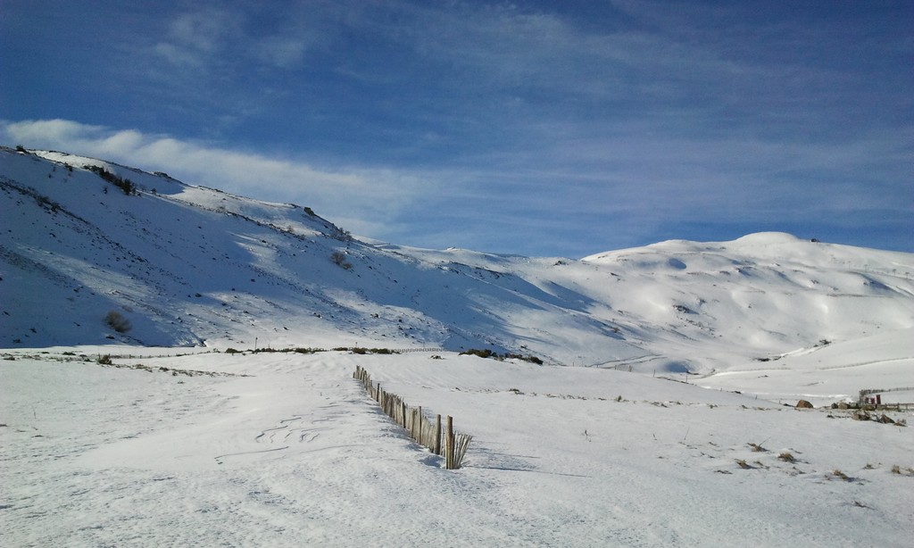 #1 Le Plomb côté sud : Enneigement correct pour la saison Le Plomb côté sud : Enneigement correct pour la saison