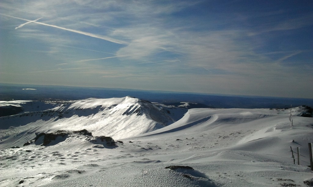 #5 Puy Brunet : Vue vers le Col de Pourtoune Puy Brunet : Vue vers le Col de Pourtoune