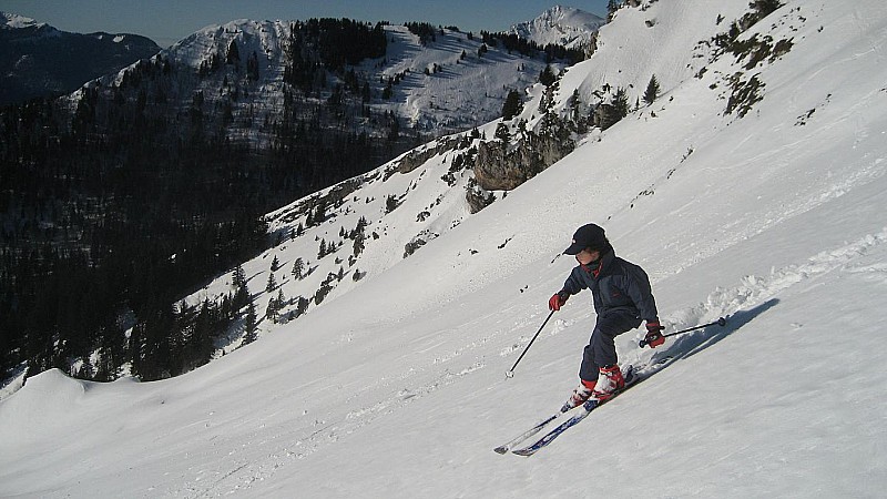 #8 Bellefond : Une neige superbe, pour enchainer les virages. Bellefond : Une neige superbe, pour enchainer les virages.