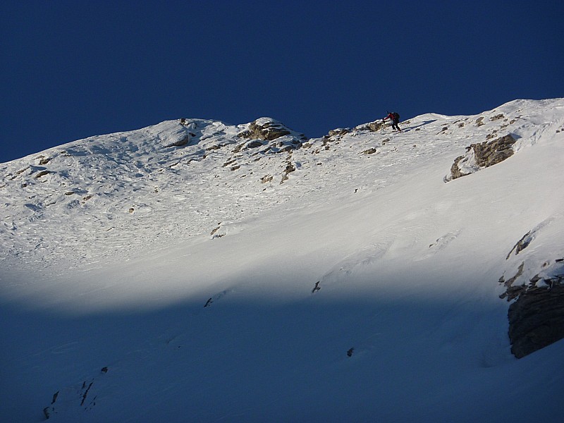 #3 prés du sommet : les rochers affleurent prés du sommet : les rochers affleurent