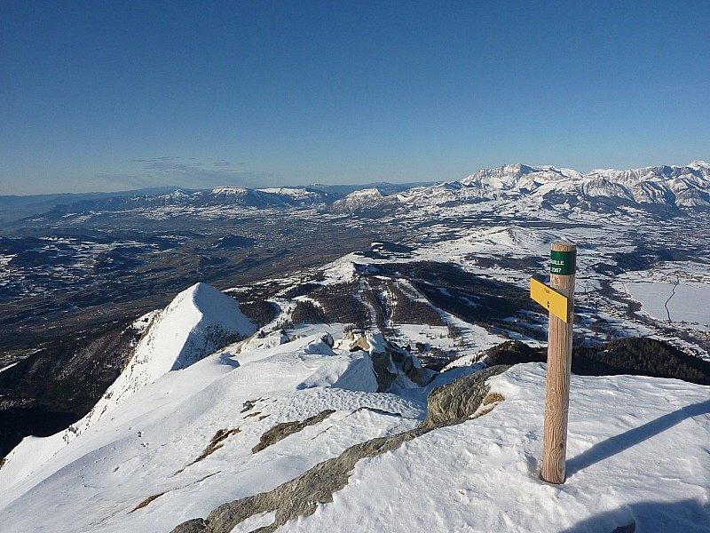 #5 l l'aiguille : vue sur le gapençais