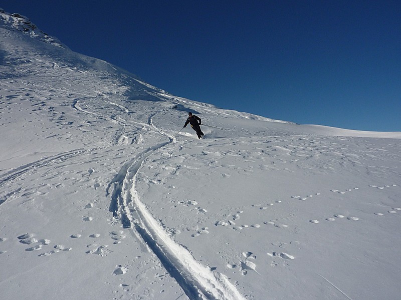 #7 avant le replat : bonne neige avant le replat : bonne neige